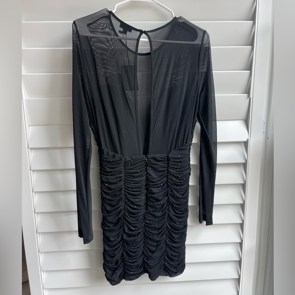 NWT NBD BLACK COCKTAIL DRESS - Picture 2 of 3